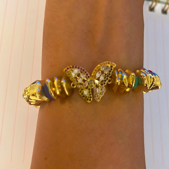 🦋 Erimish butterfly stretch bracelet - Picture 4 of 15